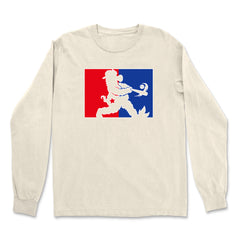 Batter Up Philly Baseball Phan Vintage Soft Long-Sleeve T-shirt 