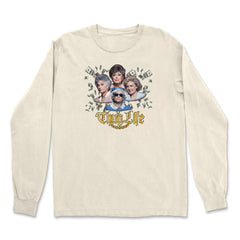Golden Chain Thug Life Girls Vintage Soft Long-Sleeve T-shirt 