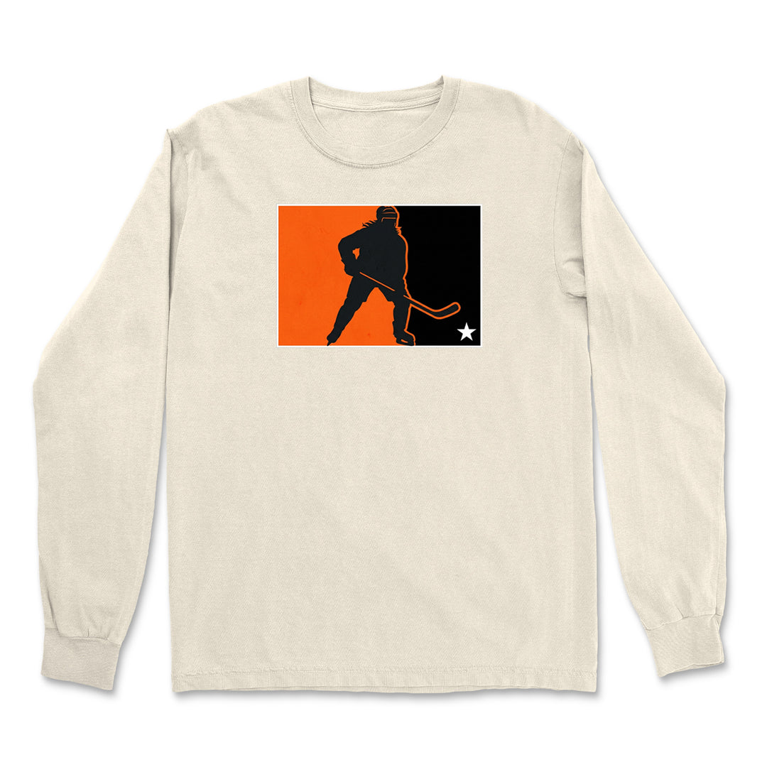 Hockey Enforcer Retro Vintage Vintage Soft Long-Sleeve T-shirt 