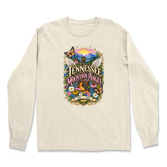 Tennessee Mountain Angel Wings Dolly Vintage Soft Long-Sleeve T-shirt 