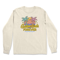 Golden Girls Forever Retro Sunset Vintage Soft Long-Sleeve T-shirt 