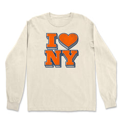 New York City Pride Heart Vintage Soft Long-Sleeve T-shirt 