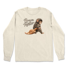 Punch Brave Together Stuffed Animal Vintage Soft Long-Sleeve T-shirt 