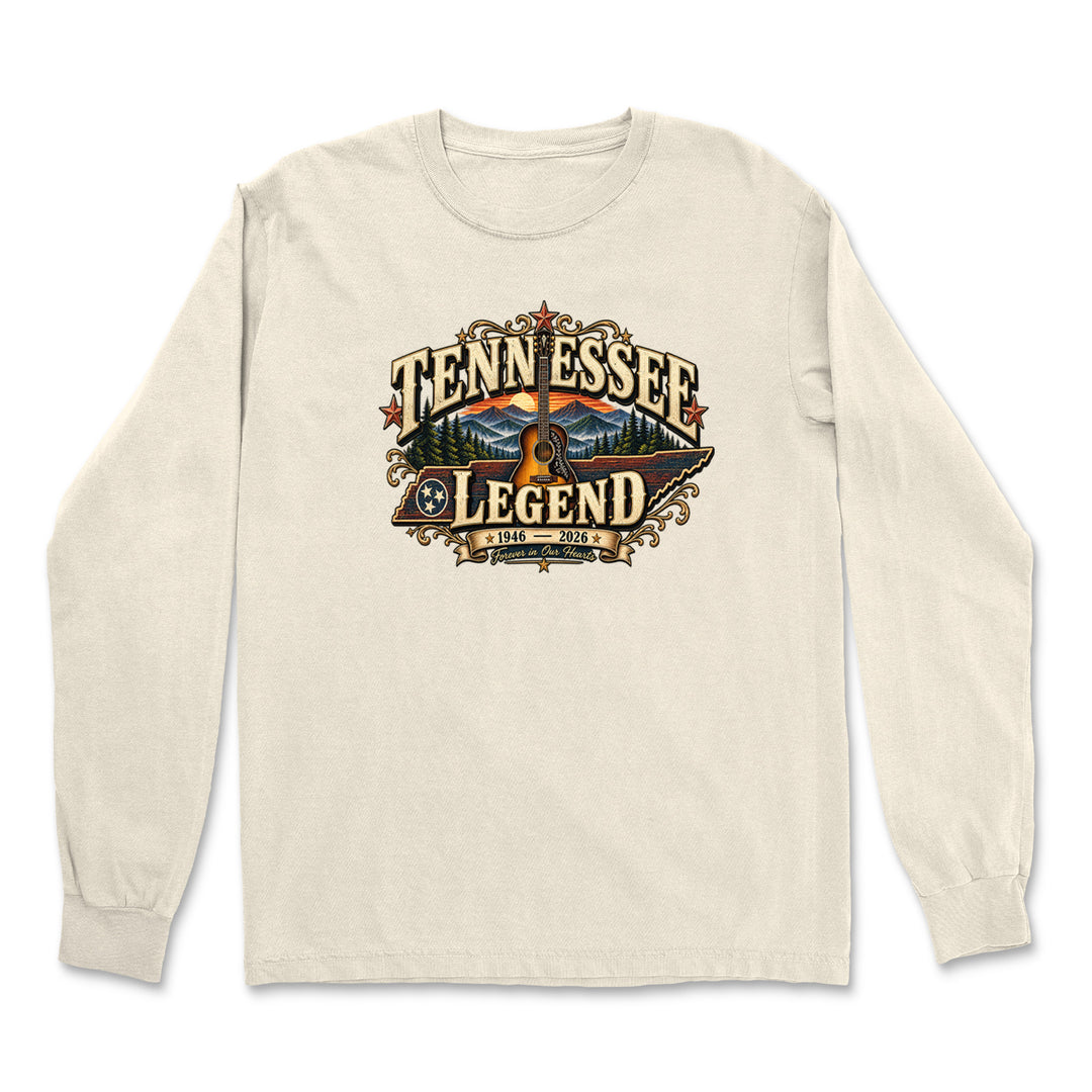 Tennessee Legend Country Music Dolly Vintage Soft Long-Sleeve T-shirt 