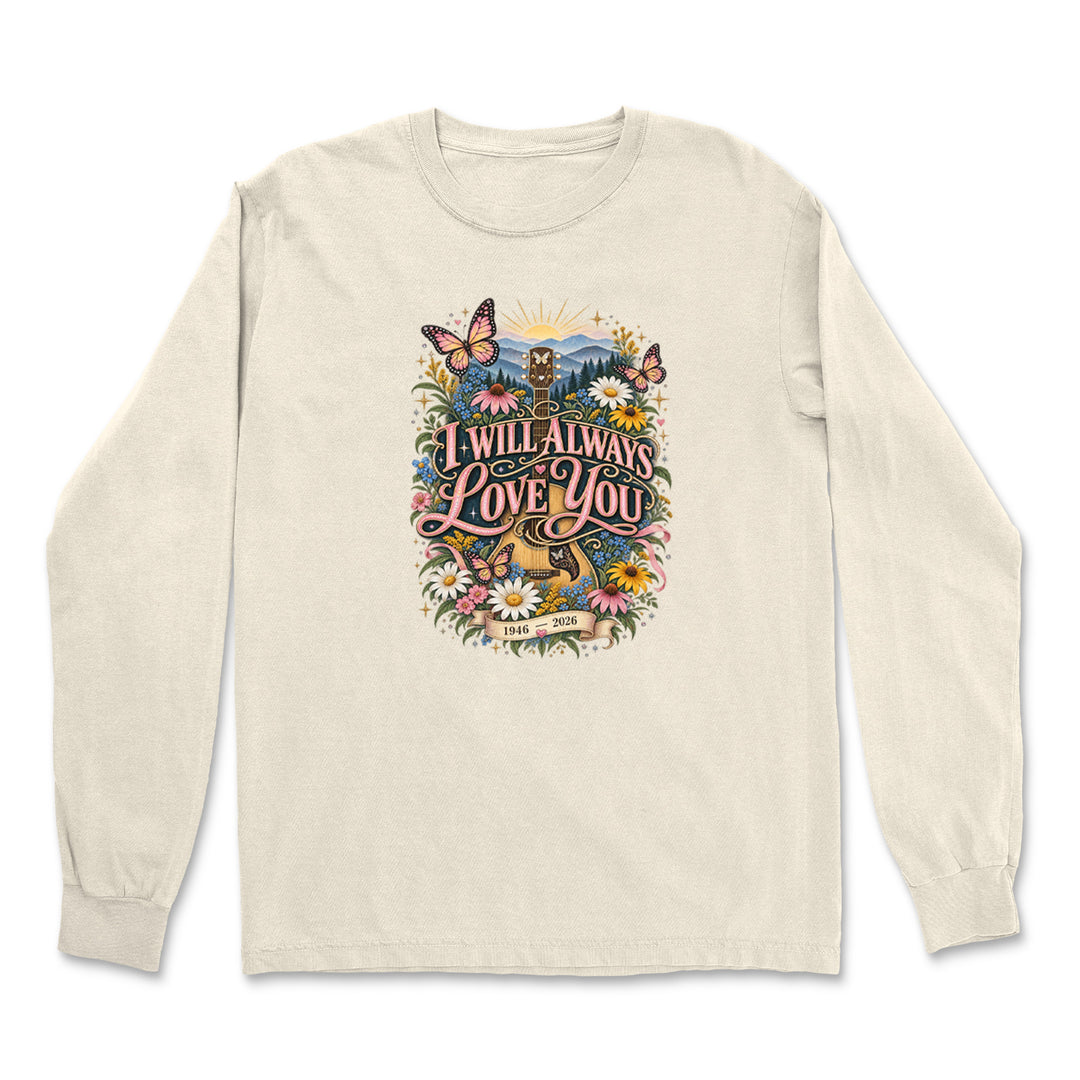I Will Always Love You Dolly Vintage Soft Long-Sleeve T-shirt 