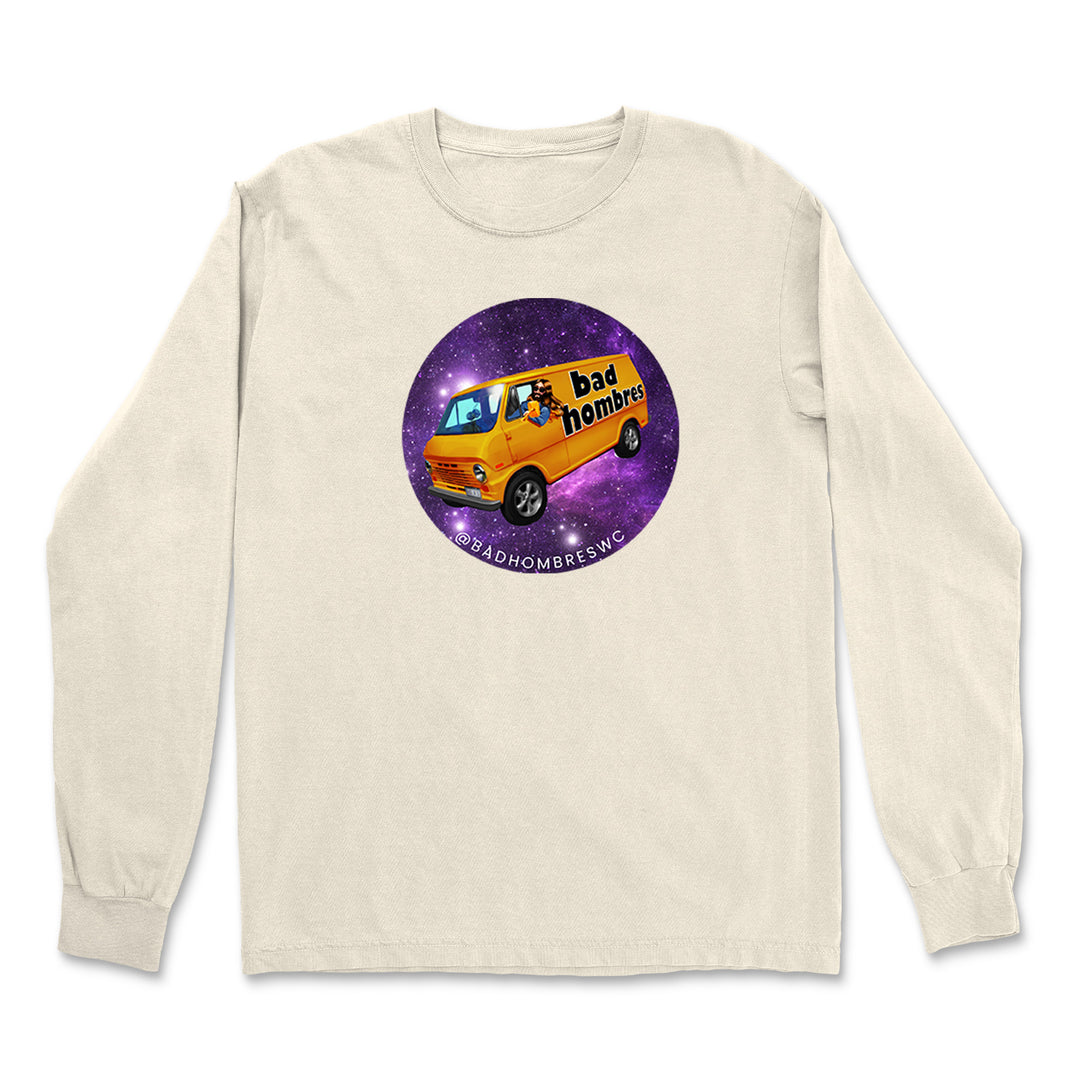 Bad Hombres Space West Chester Band Vintage Soft Long-Sleeve T-shirt 