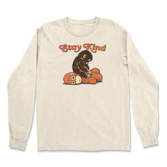 Punch Stay Kind Macaque Vintage Soft Long-Sleeve T-shirt 