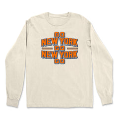 Go New York Go Basketball Vintage Soft Long-Sleeve T-shirt 
