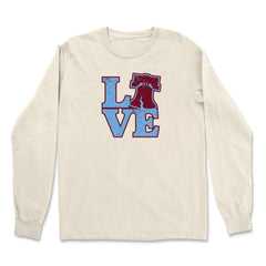 Love Philly Liberty Bell Vintage Soft Long-Sleeve T-shirt 