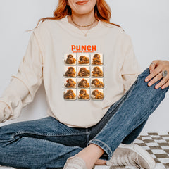 Punch Play Hard Love Harder Vintage Soft Long-Sleeve T-shirt 