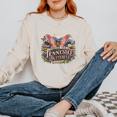 Forever Our Tennessee Butterfly Dolly Vintage Soft Long-Sleeve T-shirt 