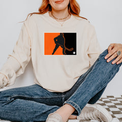 Hockey Enforcer Retro Vintage Vintage Soft Long-Sleeve T-shirt 