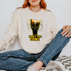 Hoist The Cone Pittsburgh Pride Vintage Soft Long-Sleeve T-shirt 
