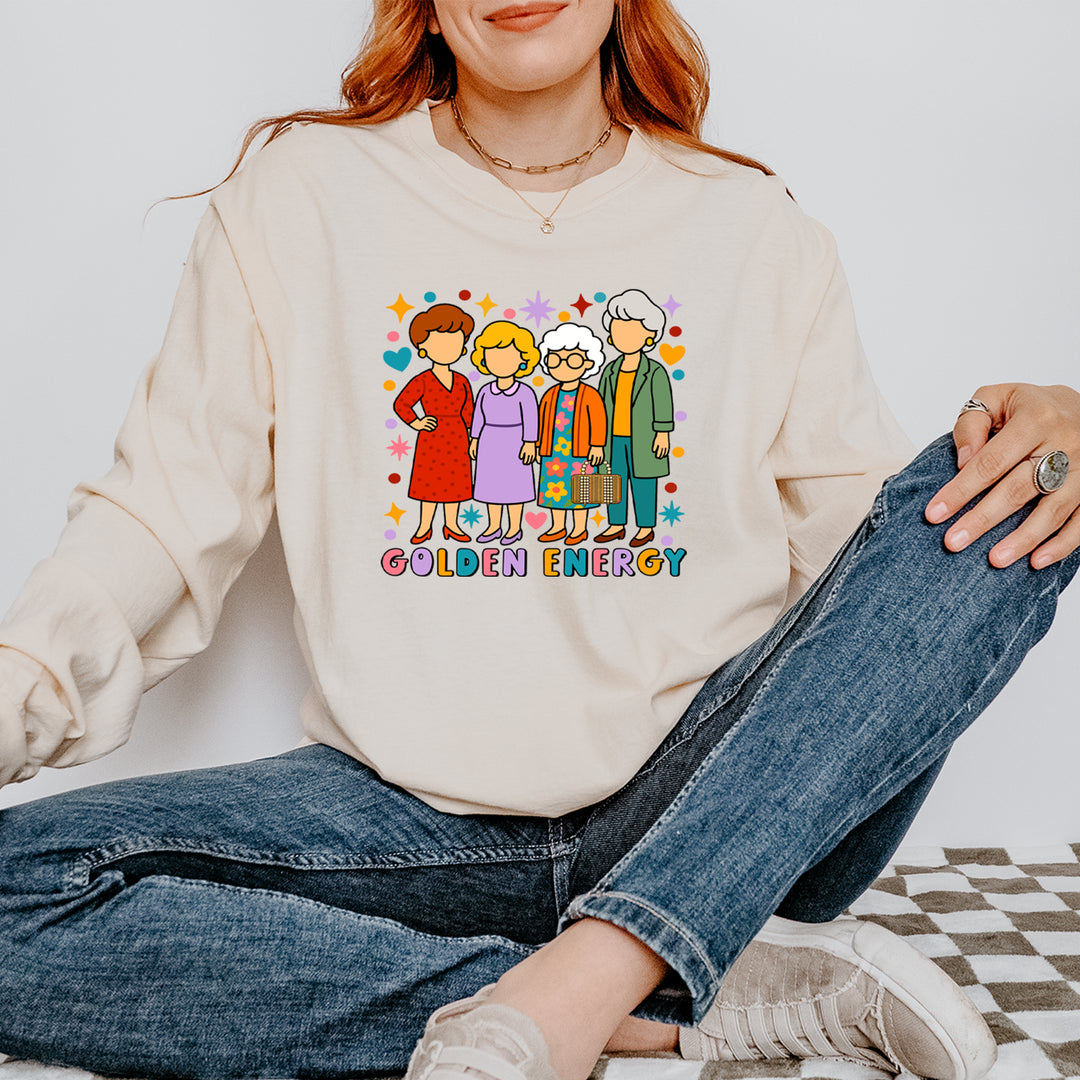 Golden Forever Golden Girls Vintage Soft Long-Sleeve T-shirt 