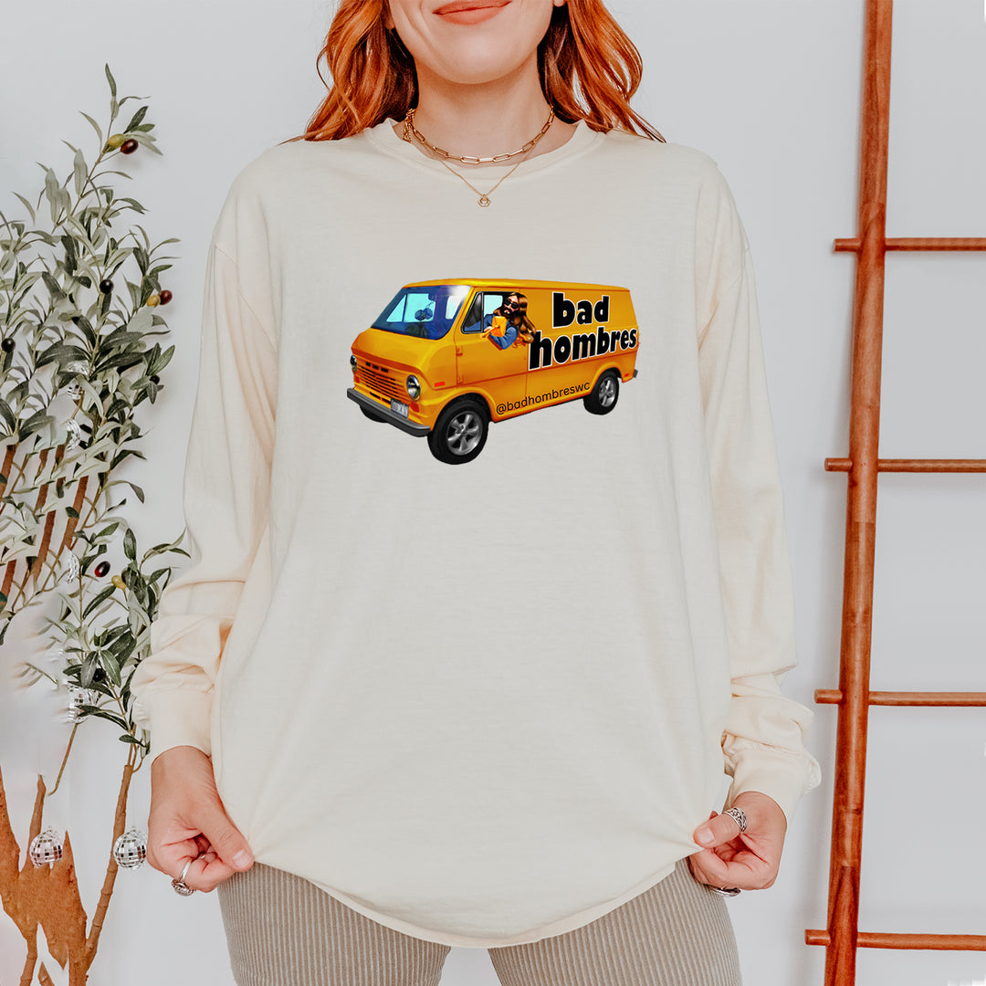 Bad Hombres Van West Chester Band Vintage Soft Long-Sleeve T-shirt 
