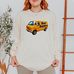 Bad Hombres Van West Chester Band Vintage Soft Long-Sleeve T-shirt 