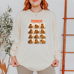 Punch Play Hard Love Harder Vintage Soft Long-Sleeve T-shirt 