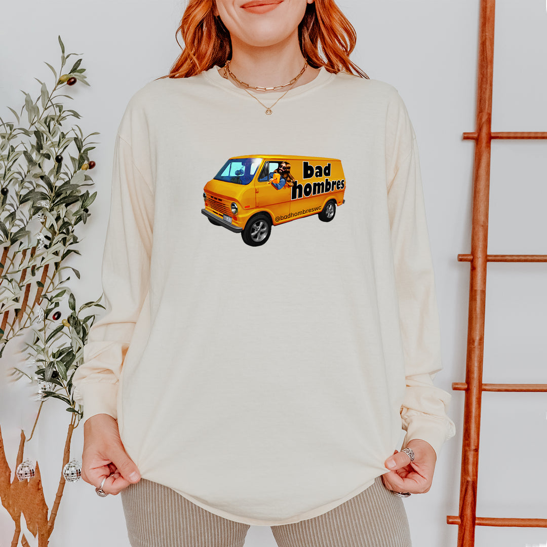Bad Hombres Van West Chester Band Vintage Soft Long-Sleeve T-shirt 