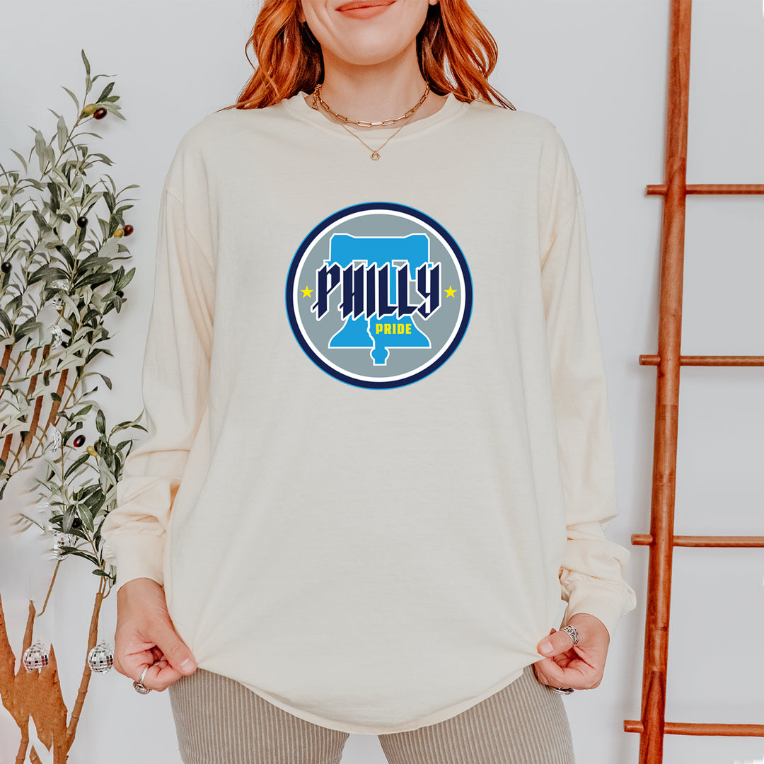Philly Pride Liberty Bell Vintage Soft Long-Sleeve T-shirt 