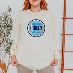 Philly Pride Liberty Bell Vintage Soft Long-Sleeve T-shirt 