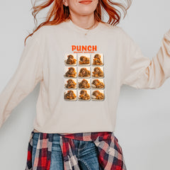 Punch Play Hard Love Harder Vintage Soft Long-Sleeve T-shirt 