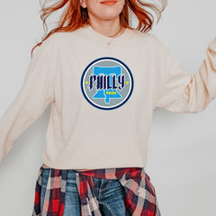 Philly Pride Liberty Bell Vintage Soft Long-Sleeve T-shirt 