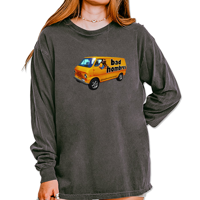 Bad Hombres Van West Chester Band Vintage Soft Long-Sleeve T-shirt