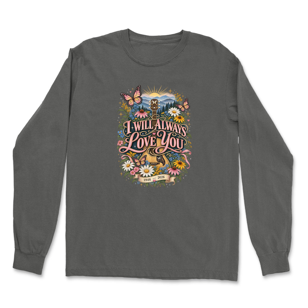 I Will Always Love You Dolly Vintage Soft Long-Sleeve T-shirt 