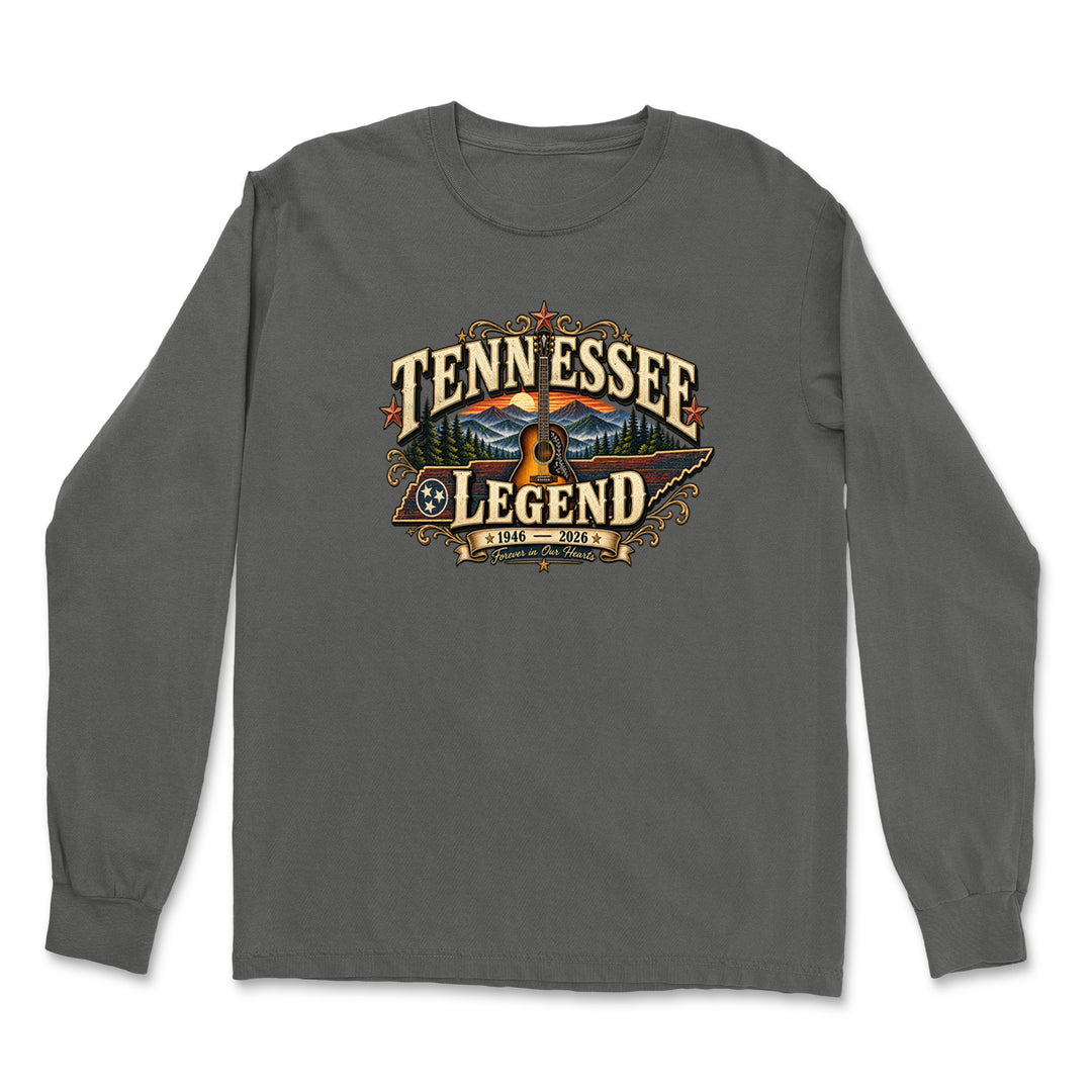 Tennessee Legend Country Music Dolly Vintage Soft Long-Sleeve T-shirt 