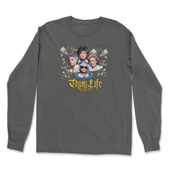 Golden Chain Thug Life Girls Vintage Soft Long-Sleeve T-shirt 