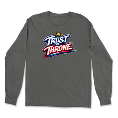 Trust The Throne Crown Philly Hoops Vintage Soft Long-Sleeve T-shirt 