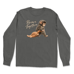 Punch Brave Together Stuffed Animal Vintage Soft Long-Sleeve T-shirt 