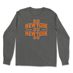 Go New York Go Basketball Vintage Soft Long-Sleeve T-shirt 