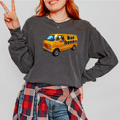 Bad Hombres Van West Chester Band Vintage Soft Long-Sleeve T-shirt 