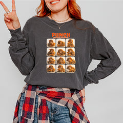 Punch Play Hard Love Harder Vintage Soft Long-Sleeve T-shirt 