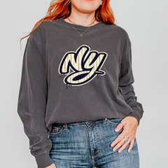 NYC New York City Grunge Street Vintage Soft Long-Sleeve T-shirt 