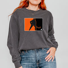 Hockey Enforcer Retro Vintage Vintage Soft Long-Sleeve T-shirt 