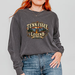 Tennessee Legend Country Music Dolly Vintage Soft Long-Sleeve T-shirt 