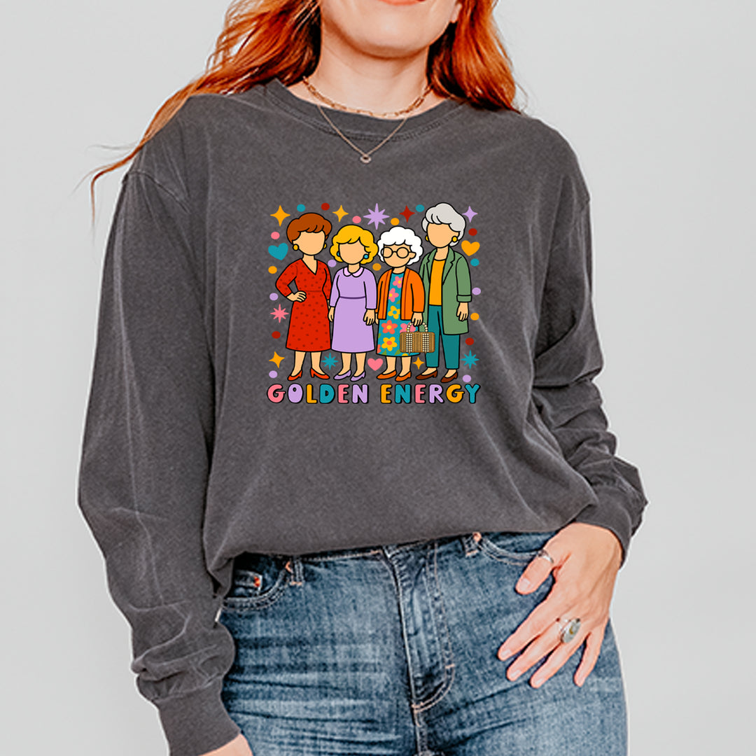 Golden Forever Golden Girls Vintage Soft Long-Sleeve T-shirt 