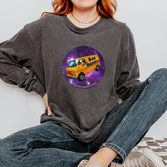 Bad Hombres Space West Chester Band Vintage Soft Long-Sleeve T-shirt 