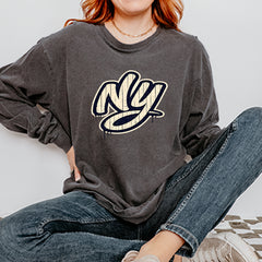 NYC New York City Grunge Street Vintage Soft Long-Sleeve T-shirt 
