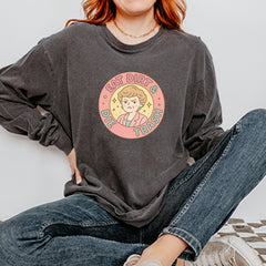 Eat Dirt And Die, Trash Golden Girls Vintage Soft Long-Sleeve T-shirt 