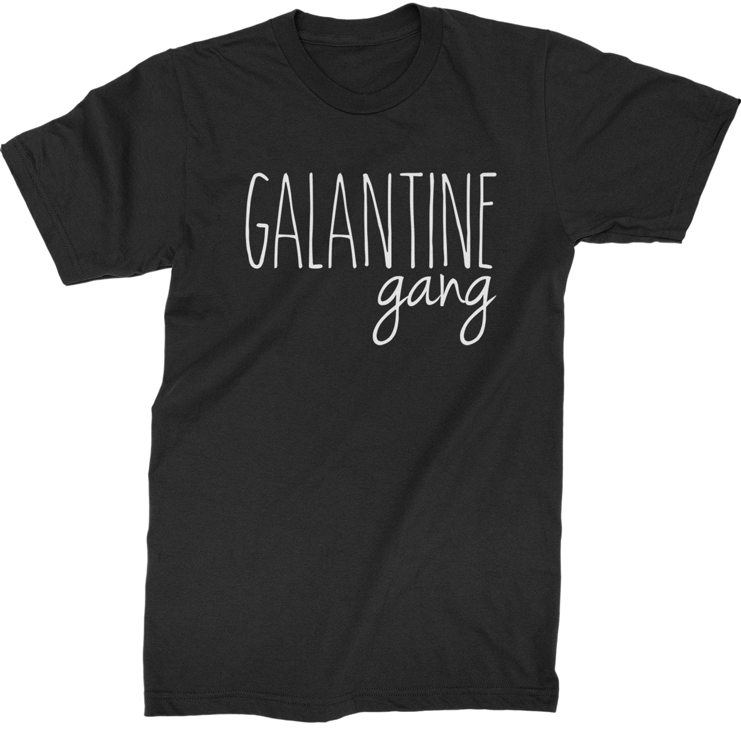 Galentine Gang Valentine's Shirt Mens T-shirt Black