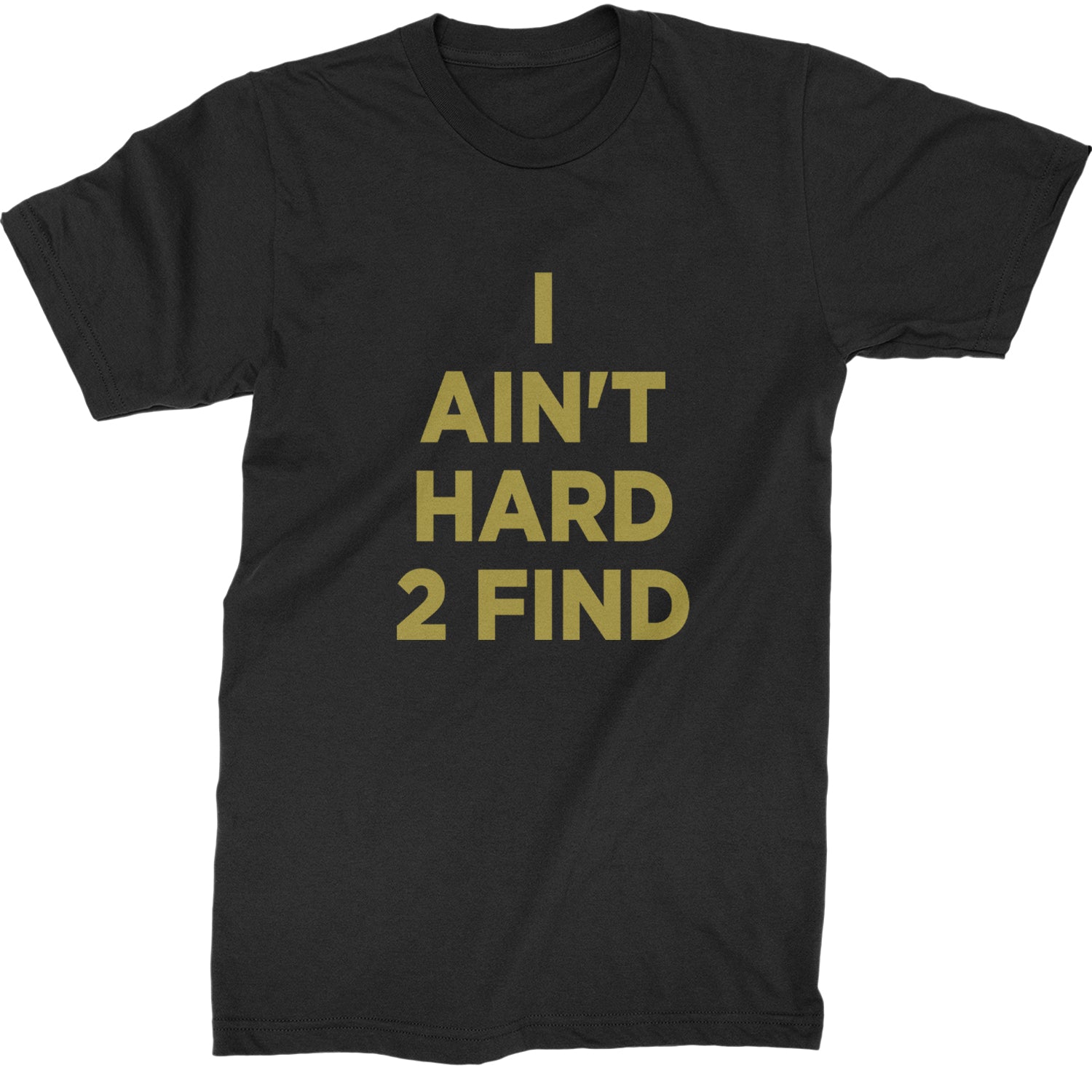 I Ain't Hard To Find Coach Prime Mens T-shirt Black