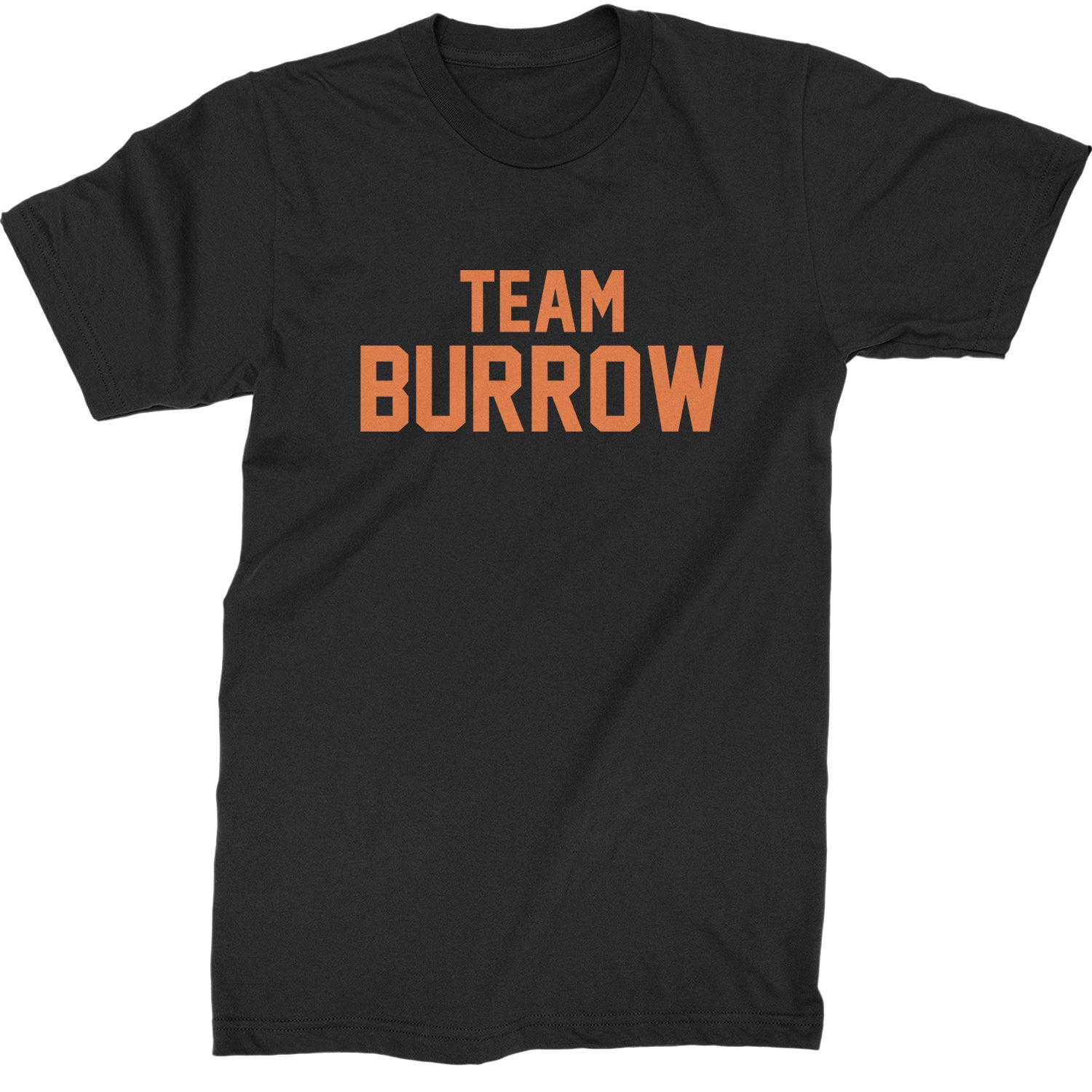 Team Burrow Cincinnati Mens T-shirt Black