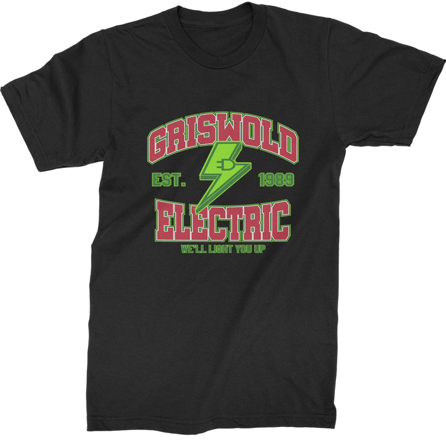 Griswold Electric We'll Light You Up  Mens T-shirt Black