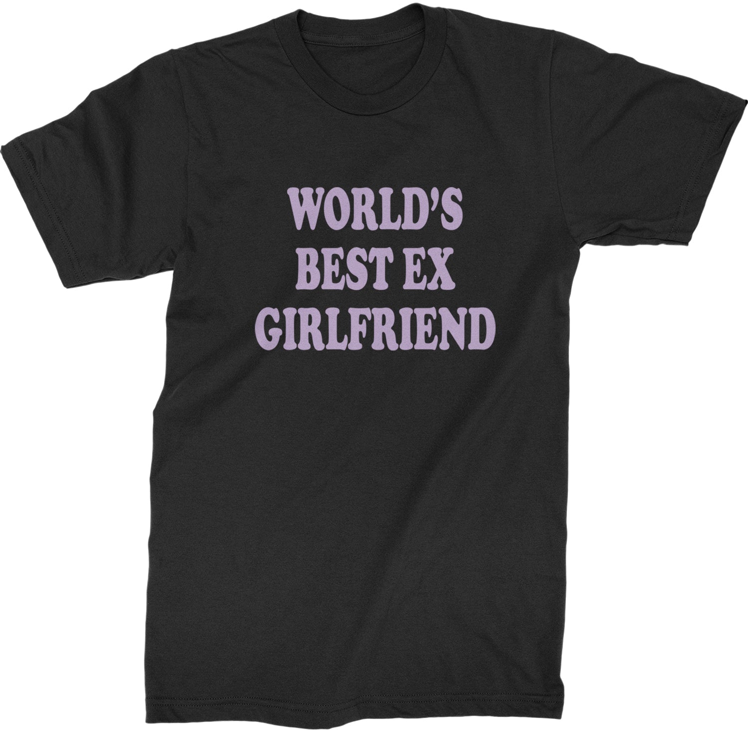 World's Best Ex Girlfriend Y2K Revenge Mens T-shirt Black