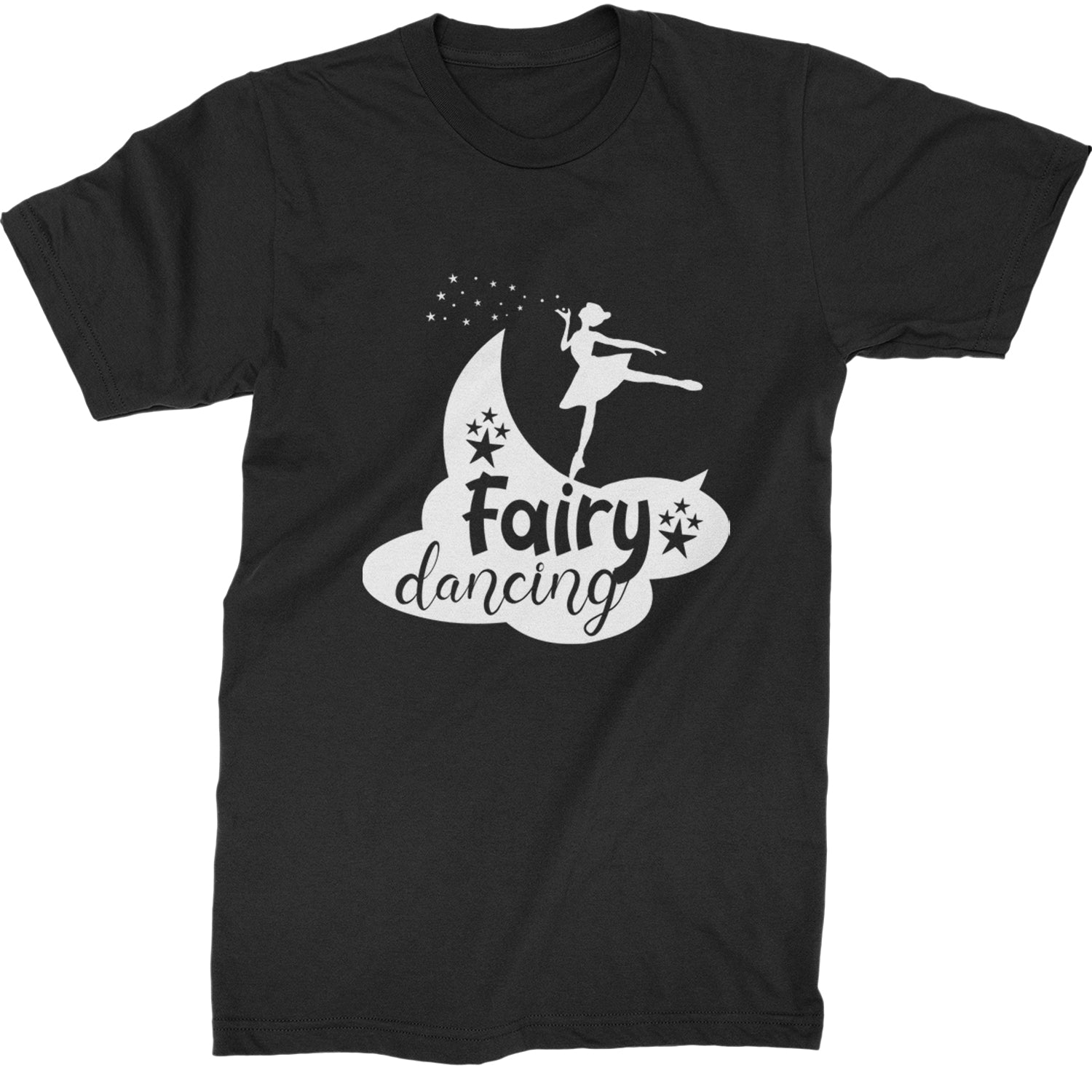 Fairy Dancing Mens T-shirt Black