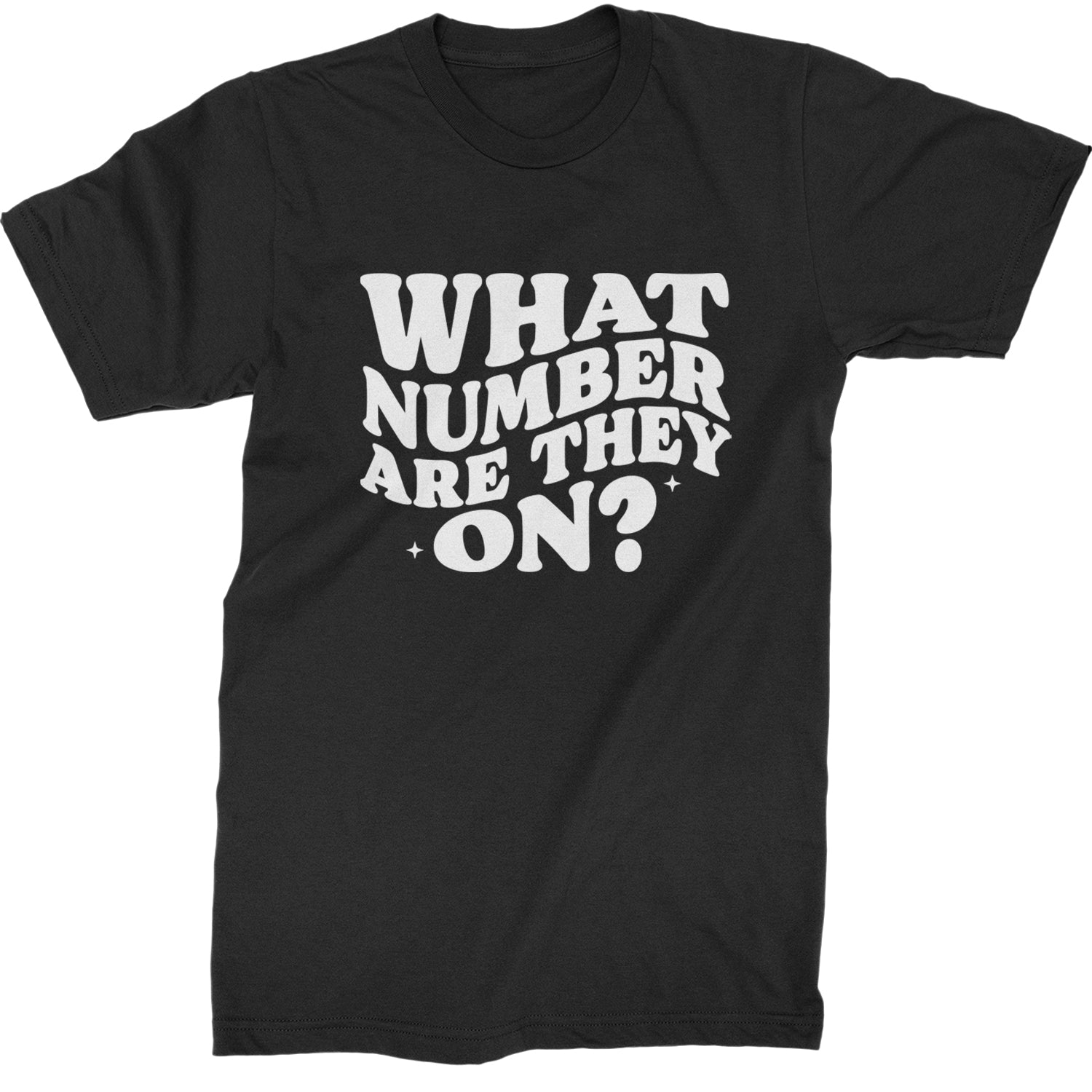 What Number Are They On Dance Mens T-shirt Black