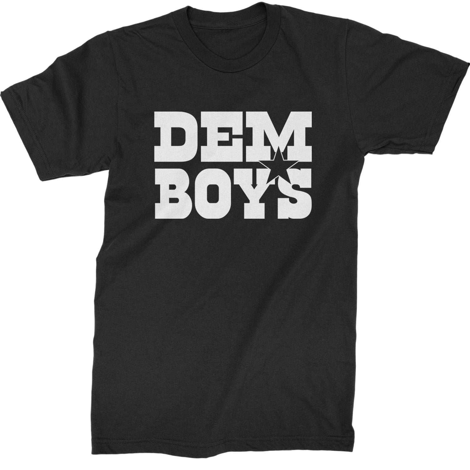 Dem Boys Dallas Football Mens T-shirt Black